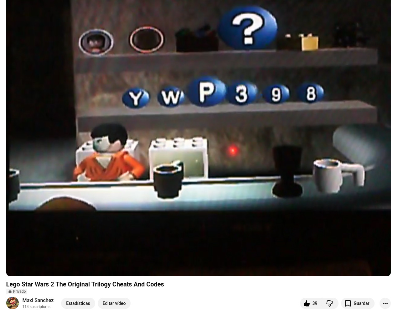 Lego Star Wars 2 The Original Trilogy Cheats And Codes